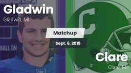 Matchup: Gladwin  vs. Clare  2019