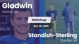 Matchup: Gladwin  vs. Standish-Sterling  2019