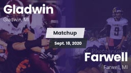 Matchup: Gladwin  vs. Farwell  2020
