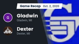 Recap: Gladwin  vs. Dexter  2020