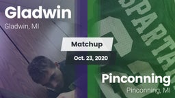 Matchup: Gladwin  vs. Pinconning  2020