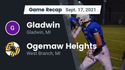 Recap: Gladwin  vs. Ogemaw Heights  2021
