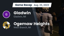 Recap: Gladwin  vs. Ogemaw Heights  2023