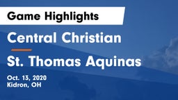 Central Christian  vs St. Thomas Aquinas  Game Highlights - Oct. 13, 2020