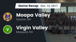 Recap: Moapa Valley  vs. ****** Valley  2017