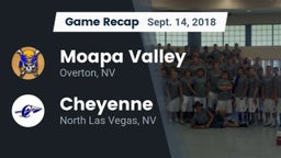 Recap: Moapa Valley  vs. Cheyenne  2018