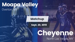 Matchup: Moapa Valley High vs. Cheyenne  2019