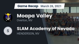 Recap: Moapa Valley  vs. SLAM Academy of Nevada  2021