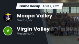 Recap: Moapa Valley  vs. ****** Valley  2021