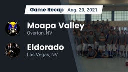 Recap: Moapa Valley  vs. Eldorado  2021