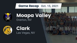 Recap: Moapa Valley  vs. Clark  2021