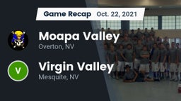 Recap: Moapa Valley  vs. ****** Valley  2021