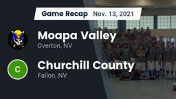 Recap: Moapa Valley  vs. Churchill County  2021