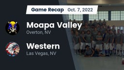 Recap: Moapa Valley  vs. Western  2022