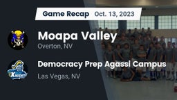 Recap: Moapa Valley  vs.  Democracy Prep Agassi Campus 2023