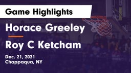 Horace Greeley  vs Roy C Ketcham Game Highlights - Dec. 21, 2021