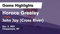 Horace Greeley  vs John Jay  (Cross River) Game Highlights - Dec. 5, 2023