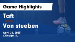 Taft  vs Von stueben Game Highlights - April 26, 2023