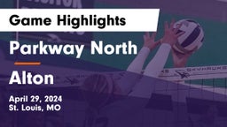 Parkway North  vs Alton  Game Highlights - April 29, 2024