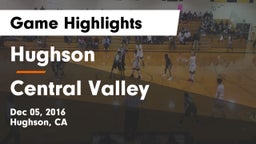 Hughson  vs Central Valley  Game Highlights - Dec 05, 2016