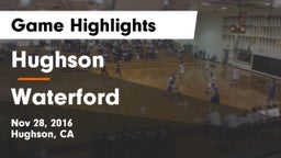 Hughson  vs Waterford  Game Highlights - Nov 28, 2016