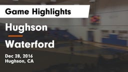 Hughson  vs Waterford  Game Highlights - Dec 28, 2016