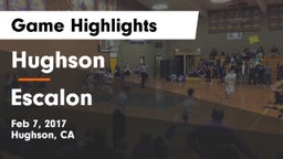 Hughson  vs Escalon  Game Highlights - Feb 7, 2017