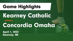 Kearney Catholic  vs Concordia Omaha Game Highlights - April 1, 2023