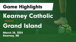 Kearney Catholic  vs Grand Island  Game Highlights - March 28, 2024