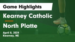 Kearney Catholic  vs North Platte  Game Highlights - April 8, 2024
