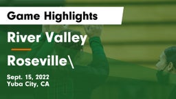 River Valley  vs Roseville\ Game Highlights - Sept. 15, 2022