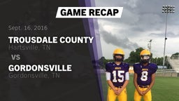 Recap: Trousdale County  vs. Gordonsville  2016