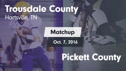 Matchup: Trousdale County vs. Pickett County 2016