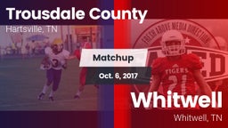 Matchup: Trousdale County vs. Whitwell  2017