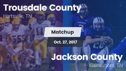 Matchup: Trousdale County vs. Jackson County  2017
