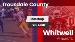 Matchup: Trousdale County vs. Whitwell  2018