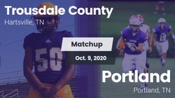 Matchup: Trousdale County vs. Portland  2020