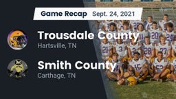 Recap: Trousdale County  vs. Smith County  2021