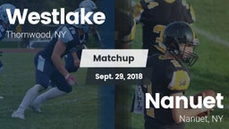 Matchup: Westlake  vs. Nanuet  2018