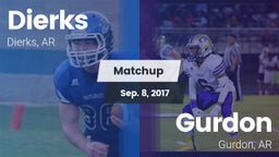 Matchup: Dierks  vs. Gurdon  2017