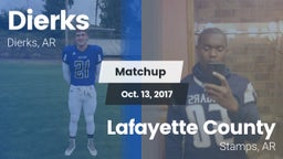 Matchup: Dierks  vs. Lafayette County  2017