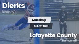 Matchup: Dierks  vs. Lafayette County  2018