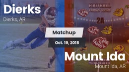Matchup: Dierks  vs. Mount Ida  2018