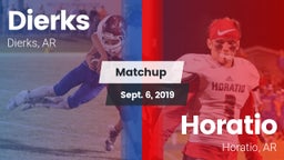 Matchup: Dierks  vs. Horatio  2019