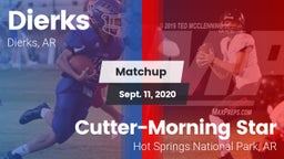 Matchup: Dierks  vs. Cutter-Morning Star  2020