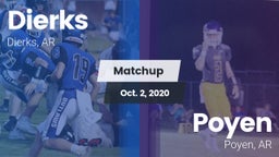 Matchup: Dierks  vs. Poyen  2020