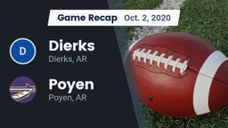 Recap: Dierks  vs. Poyen  2020