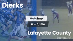 Matchup: Dierks  vs. Lafayette County  2020