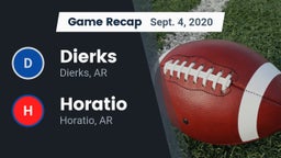 Recap: Dierks  vs. Horatio  2020