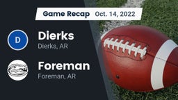 Recap: Dierks  vs. Foreman  2022
